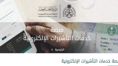 منصة التاشيرات